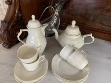 Rosenthal Sanssouci Elfenbein Kaffeeservice 4 Personen  + Ersatz