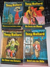 Tony Ballard Romane von A.F. Morland, Bastei Verlag, ab 1982