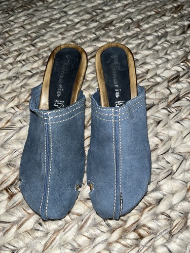 Tamaris damen rauhleder clogs - rauhleder,