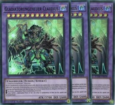 yugioh 3x Gladiatorungeheuer