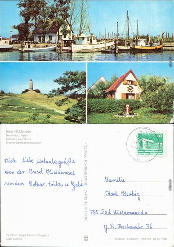 Hiddensee hiddensjö - hiddensee,