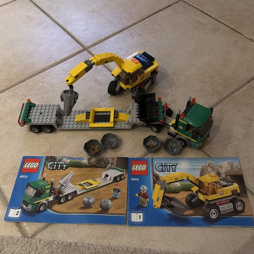 Lego 4203 excavator - 4203,
