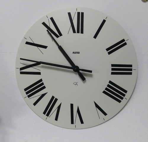 Alessi wanduhr firenze - alessi, wanduhr,