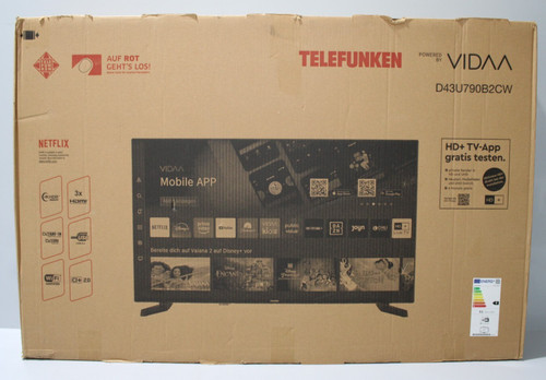 Telefunken d43u790b2cw - telefunken,
