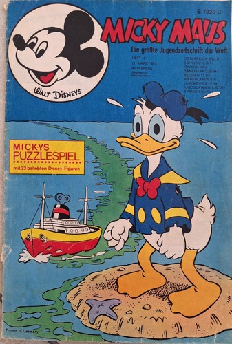 Walt disneys micky maus - maus, heft