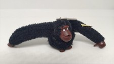 Vintage Anhänger von Kipling Gorilla Affe schwarz Cathy ca. 18 x 4,5 cm