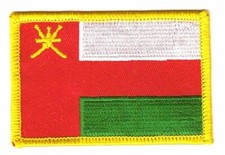 Aufnäher Oman Patch Flagge Fahne