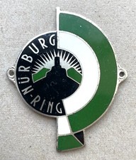 alte Auto Plakette Grill Badge Oldtimer Nürburgring Adam Donner Porsche 356 550