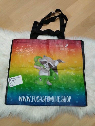 Fuchsfamilie shopper tasche - fuchsfamilie,