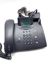 Telekom T-Com Sinus 720 PA Telefon Tischtelefon ISDN Anrufbeantworter Schwarz