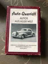 AUTO-QUARTETT  "Autos aus