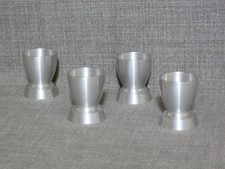 Eierbecher 4 tlg. Aluminium -