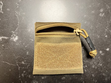 Taktische Tasche mit Klettverschluss Reißverschluss Gr. S tactical pouch Coyote