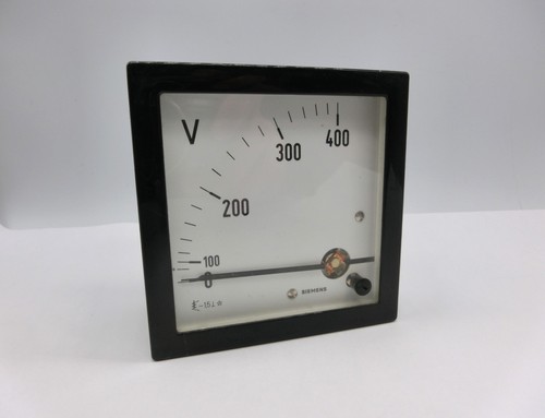 Siemens analog voltmeter - ,