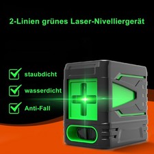 Kreuzlinienlaser Grün Linien
