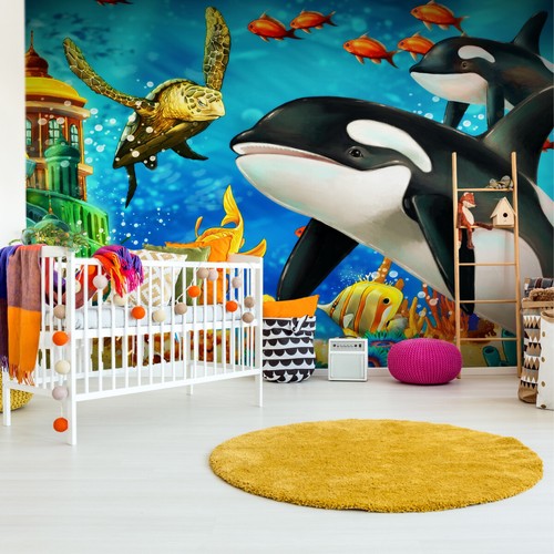 Vinyl fototapete kinderzimmer - vinyl,