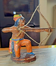 ELASTOLIN MASSE FIGUR INDIANER