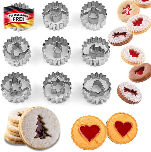 Weihnachts keksausstecher set - weihnachts-keksausstecher,