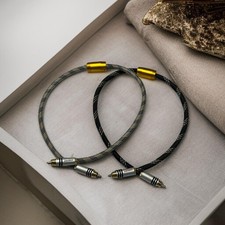 VIABLUE NF-S1 Quattro Silver RCA Cinch Kabel High-End Audiogenuss 1m