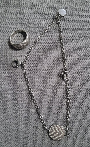 Fossil schmuck ring und - ,