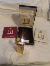 Dunhill Rollagas gold plated -