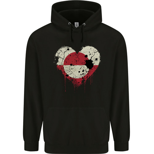 Love flag greenland herren - greenland,