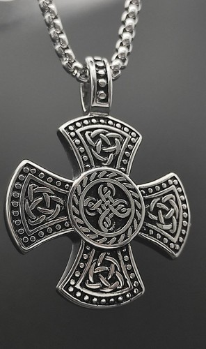 Trinity knoten kreuz anhänger - kreuz,
