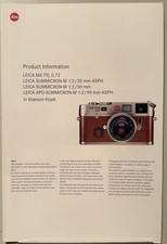 LEITZ LEICA Broschüre