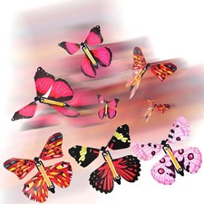 20 x Butterfly Magischer fliegender Schmetterling Kinder Spielzeug Geschenk Neu/