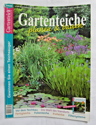 Gartenteiche planen und bauen