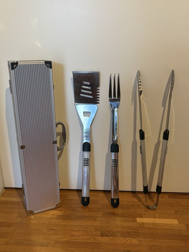 Grillbesteck grillkoffer - grillbesteck,