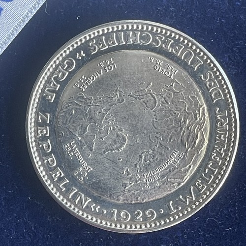 Medaille 1929 weltfahrt des - weltfahrt,