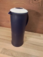 Tupperware Thermoskanne Thermowächter C15 1 Liter Kaffeekanne Tee Indigo/Blau
