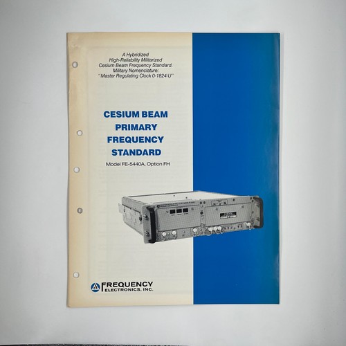 Cesium beam primary - cesium,