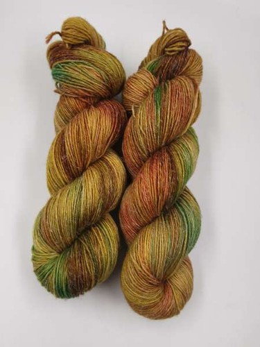 Handgefärbte merino leinen - handgefärbte,