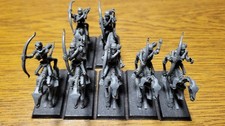 Warhammer Fantasy  7  Skelettbogenreiter, Gruftkönige Kunststoff zusammengebaut 