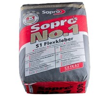 Sopro Flexkleber No1, 4in1 Flexkleber, hochflex Kleber Fliesenkleber 1 Kg