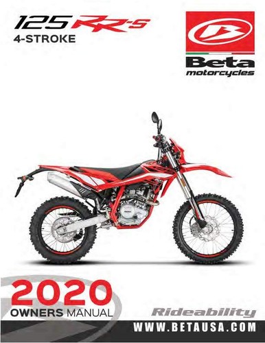 Beta owners manual guide - beta,