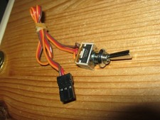 Ausbauschalter für Graupner  Anlagen  ein-aus  Schalter  3-polig