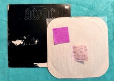 AC / DC "Back In Black" LP