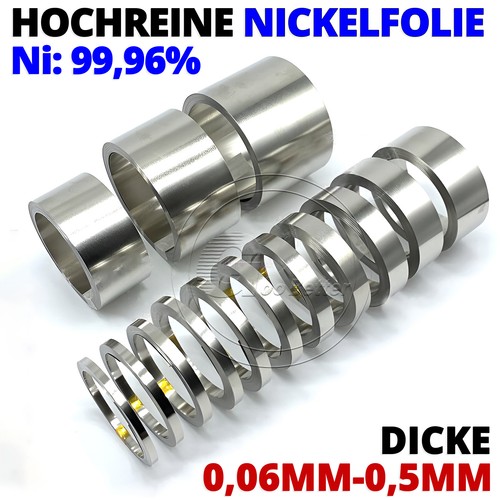Nickel blech - 99.96%,