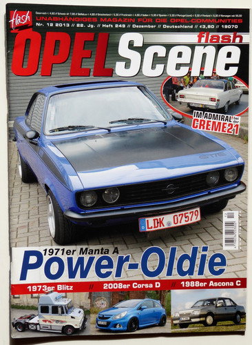 Flash 249 opel - gt/j+manata, &