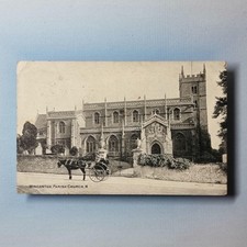 Wincanton Postkarte 1905 Somerset Lokale Pfarrkirche & Gelände