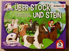 Spiel "Über Stock und Stein" von Schmidt Spiele mit Schleich-Pferd (ab 7 Jahre)