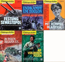 5 Hefte Soldatengeschichten