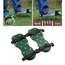 Rasen Belüfter Schuhe, Rasen Belüfter Spike Schuh Rasen Belüften Sandalen mit