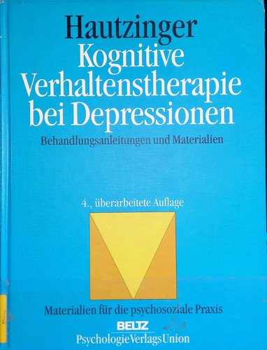 Kognitive verhaltenstherapie - kognitive,