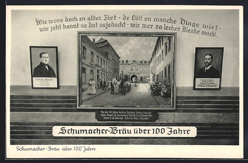 Düsseldorf bierbrauerei - ak, düsseldorf,