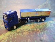 Spur H0: Scania, Sattelzug mit Plane,unbespielt, Vitrine,s.Bilder