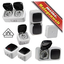 Feuchtraum-Steckdosen